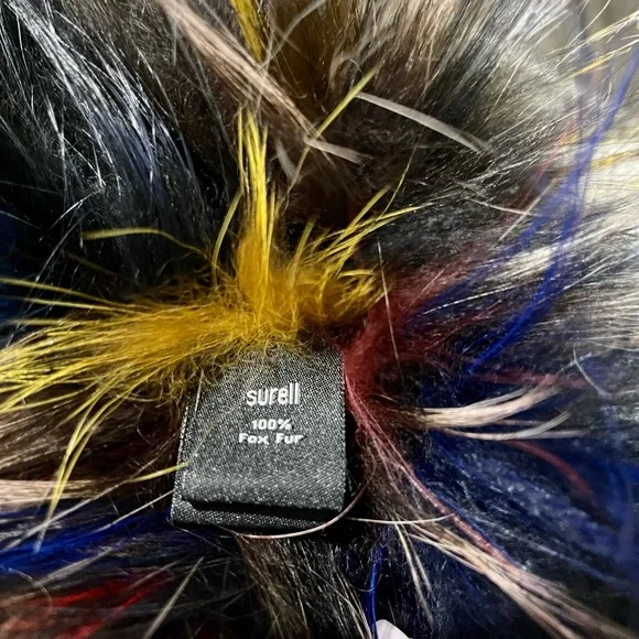 Glamorous 100% *Multi Color* Fox Fur Neck Loop
